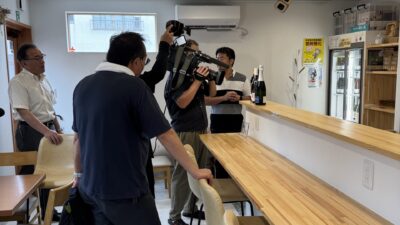 TV番組制作始まる!!
