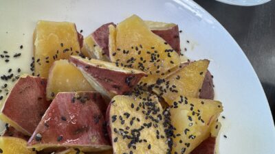 揚げない大学芋